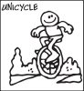 j01142 elastic unicycle