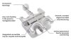 km02400 synergy two piece bracket system roth 022 rx 5 5 kit diagram