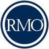 Rocky Mountain Orthodontics RMO logo circle block letters